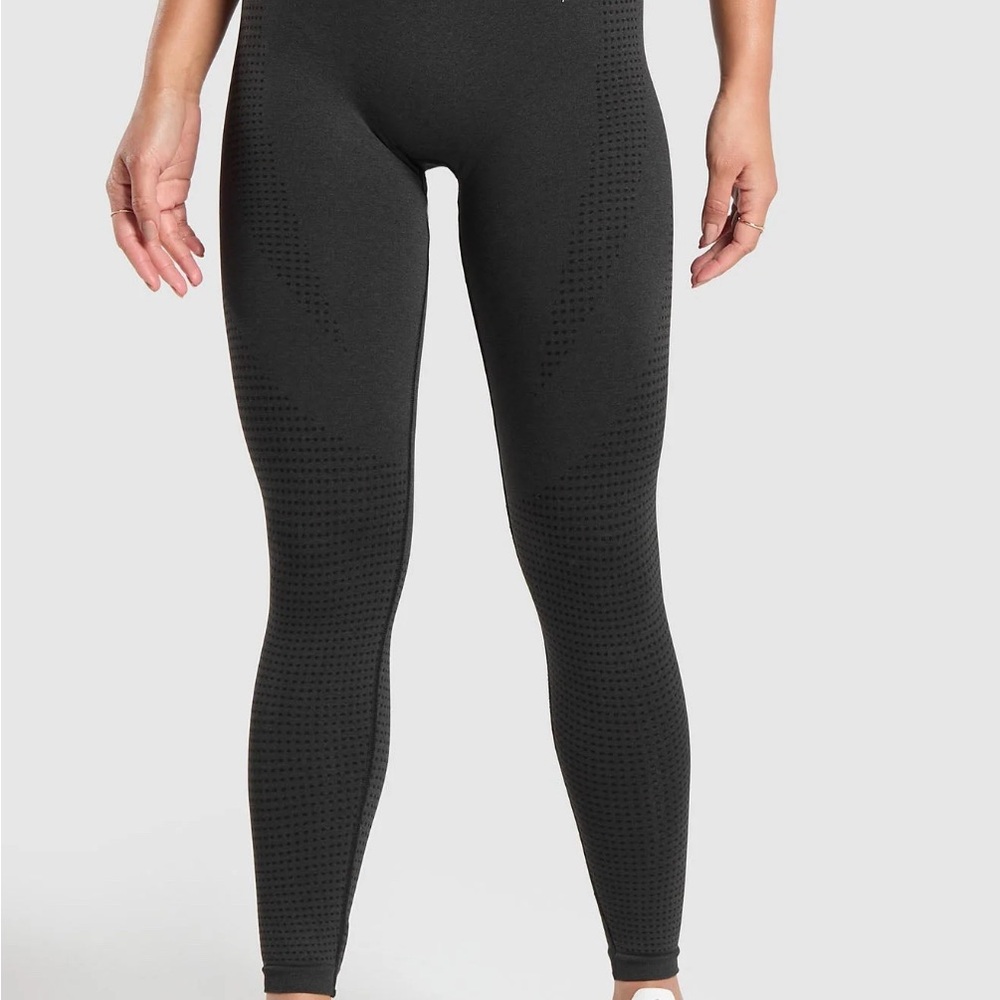 Gymshark Black High-Waisted Leggings for Performance